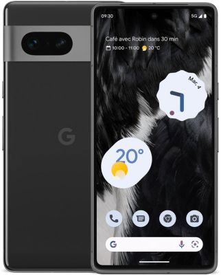 Smartphone GOOGLE Pixel 7 Noir 128Go 5G Reconditionné Smartphone GOOGLE Pixel 7 Noir 128Go 5G Reconditionné