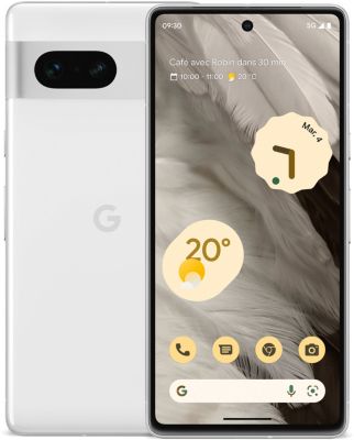 Smartphone GOOGLE Pixel 7 Neige 128Go 5G Reconditionné Smartphone GOOGLE Pixel 7 Neige 128Go 5G Reconditionné