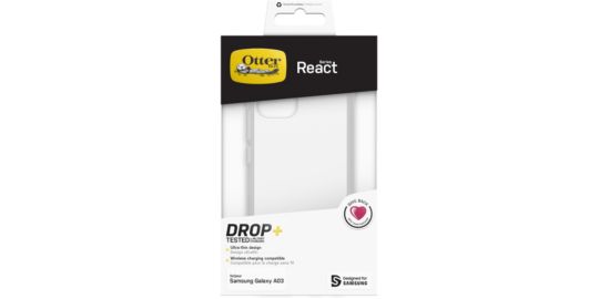Coque OTTERBOX Samsung A03 React transparent