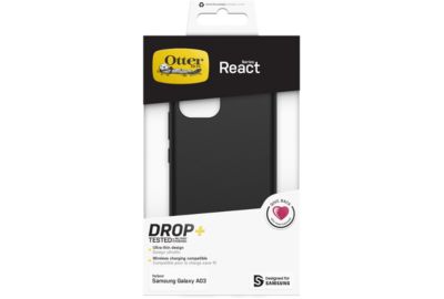 Coque OTTERBOX Samsung A03 React noir