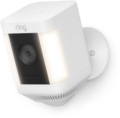 Caméra de surveillance RING Wifi Spotlight Cam Plus blanche
