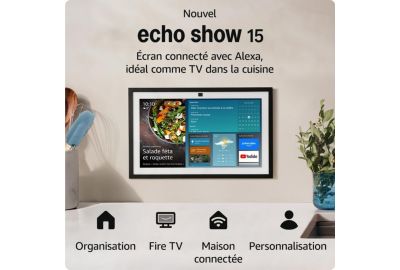 Assistant vocal AMAZON Echo Show 15 (modèle 2024)