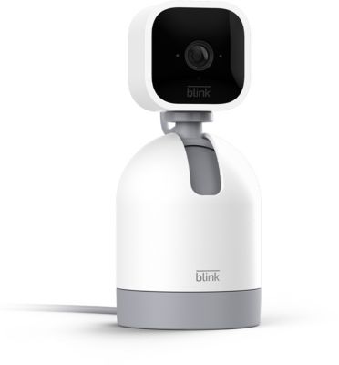 Caméra de surveillance BLINK Mini Pan-Tilt rotative blanche