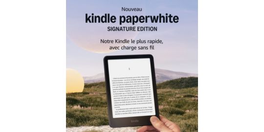 Liseuse eBook AMAZON Kindle Paperwhite SE 32Go Noir Métallisé