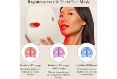 Masque LED visage THERABODY visageTheraFace anti-age (Professional)