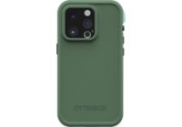 Coque intégrale OTTERBOX iPhone 14 Pro Fre MagSafe vert