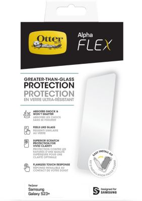 Protège écran OTTERBOX Samsung S23+ Alpha Flex Anti-Microbial