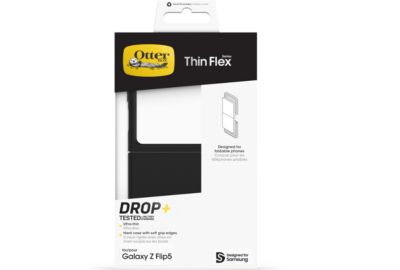 Coque OTTERBOX Z Flip 5 Thin Flex Noir