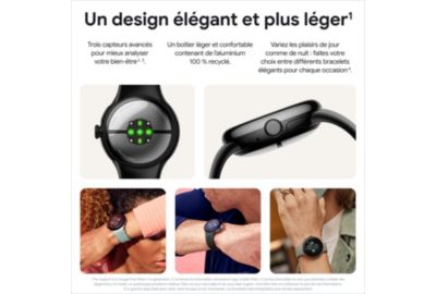 Montre GOOGLE Pixel Watch 2 Argent Poli/