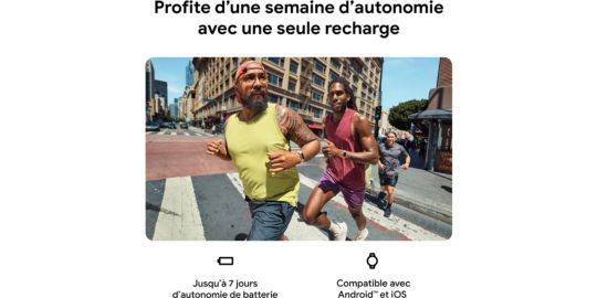 Bracelet connecté FITBIT Charge 6 Noir