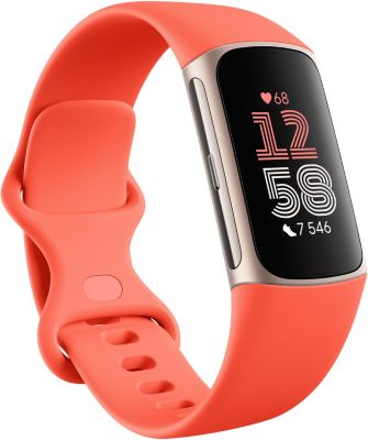 Montre discount connectee orange