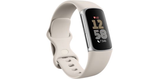 Bracelet connecté FITBIT Charge 6 Argent et porcelaine