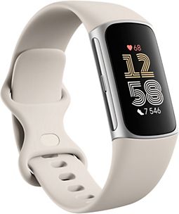 Bracelet connect FITBIT Charge 6 Argent et porcelaine Boulanger