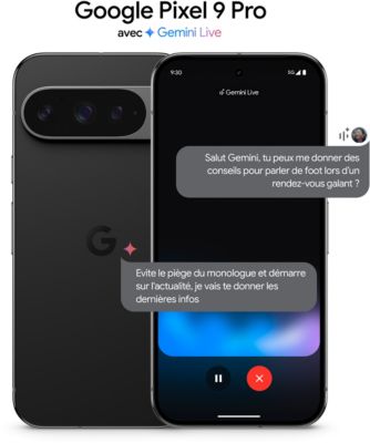 Smartphone GOOGLE Pixel 9 Pro Noir Volcanique 128Go