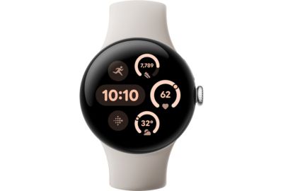 Montre connectée GOOGLE Pixel Watch 3 41mm Argent Poli Bluetooth