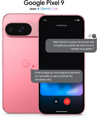 Smartphone GOOGLE Pixel 9 Rose Pivoine 128Go