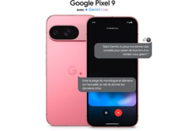 Smartphone GOOGLE Pixel 9 Rose Pivoine 128Go