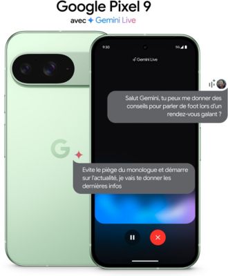 Smartphone GOOGLE Pixel 9 Vert Amande 256Go