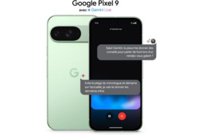 Smartphone GOOGLE Pixel 9 Vert Amande 256Go