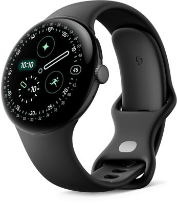 Montre connectee GOOGLE Pixel Watch 4 45mm Noir Mat/Noir 4G