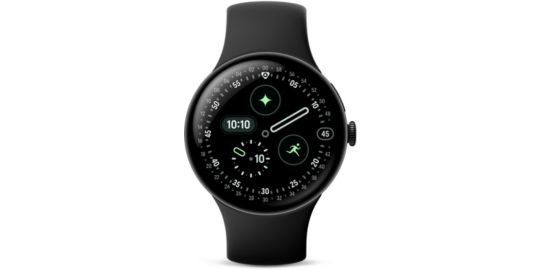 Montre connectée GOOGLE Pixel Watch 4 45mm Noir Mat/Noir 4G