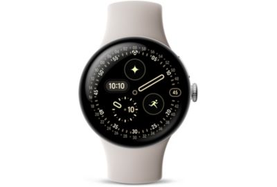 Montre connectée GOOGLE Pixel Watch 4 41mm Argent/Porcelaine 4G