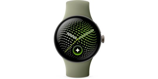 Montre connectée GOOGLE Pixel Watch 5 41mm - Pyrite - Olive 4G