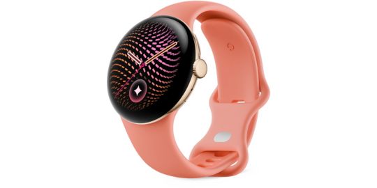Montre connectée GOOGLE Pixel Watch 5 41mm - Doré - Rose 4G