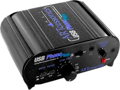 Table de mixage ART ARTUSBPHONOPLV2