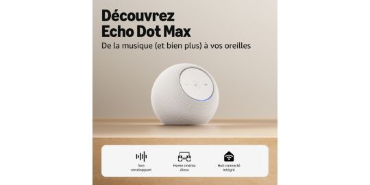 Assistant vocal AMAZON Echo Dot Max - Glacier White
