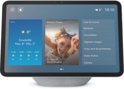 Assistant vocal AMAZON Echo Show 11 - Glacier White