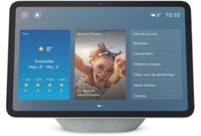 Assistant vocal AMAZON Echo Show 11 - Glacier White