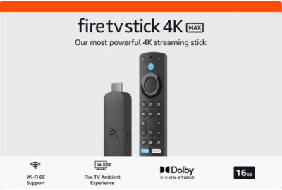 Passerelle multimédia AMAZON Fire TV Stick 4K max 2024
