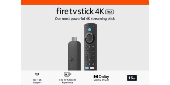 Passerelle multimédia AMAZON Fire TV Stick 4K max 2024