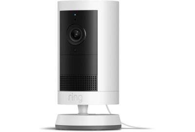 Caméra de surveillance RING Cam Plus - Plug-in - Blanche
