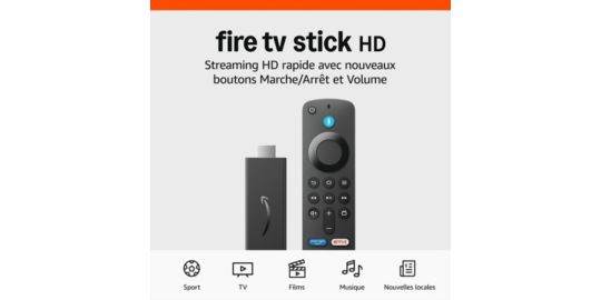 Passerelle multimédia AMAZON Fire TV Stick HD (2024)