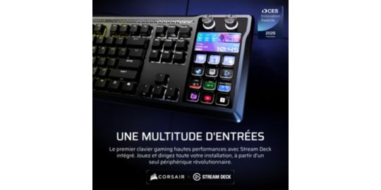 Clavier gamer CORSAIR GALLEON 100 SD intégré Stream Deck
