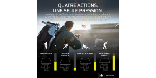 Clavier gamer CORSAIR CLIPPER PRO MINI 60 Hall