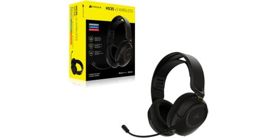Casque gamer CORSAIR HS35 v3 Wireless Carbon