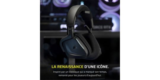 Casque gamer CORSAIR VOID SANS FIL v2 Carbon