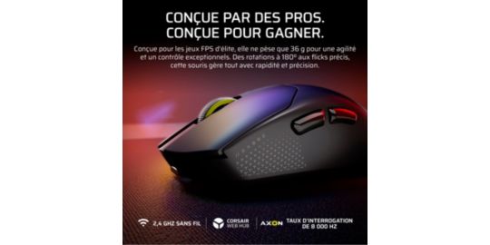 Souris Gamer Sans Fil CORSAIR SABRE v2 PRO ULTRALIGHT WIRELESS