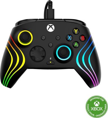 Manette TURTLE BEACH Afterglow Wave Noir Manette RGB filaire