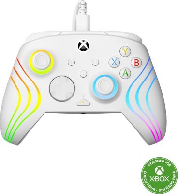 Manette TURTLE BEACH Afterglow Wave Blanc Manette RGB filaire