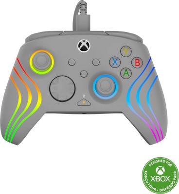 Manette TURTLE BEACH Afterglow Wave Grise Manette RGB filaire