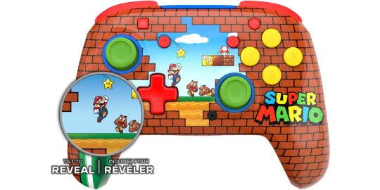 Manette TURTLE BEACH Mario Bricks Reveal