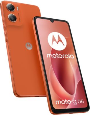 Smartphone MOTOROLA G06 128Go Arabesque orange
