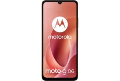 Smartphone MOTOROLA G06 128Go Arabesque orange