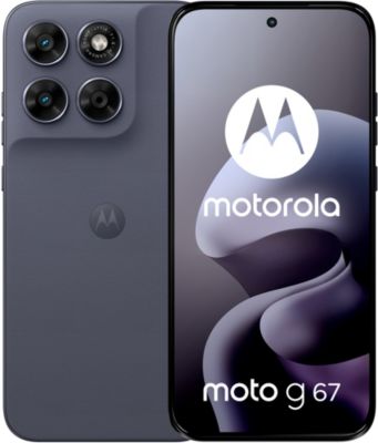 Smartphone MOTOROLA G67 256Go Gris