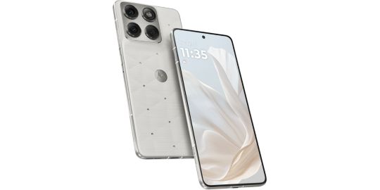 Smartphone MOTOROLA Edge70 512Go Swarovski Cloud dancer