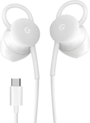 Ecouteurs GOOGLE Écouteurs Filaires USB-C Blanc